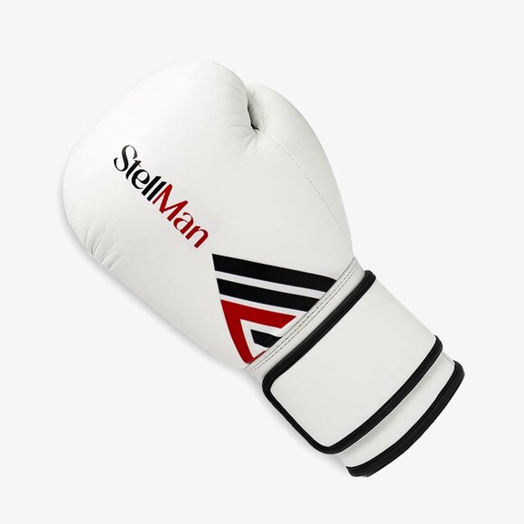 Stellman Iron Fist Professional Boxing Gloves White Training Fight Gear NEW - Picture 3 of 6